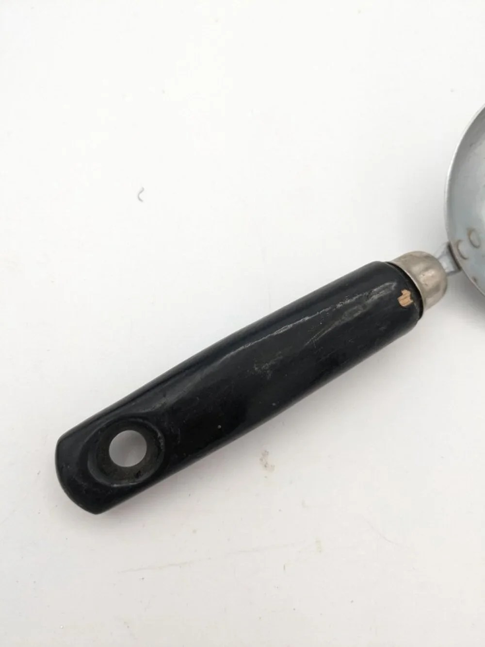Chief 1/4 Measuring Scoop Shovel Wood Black Handle USA 8